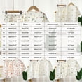 thumbnail image 3 of UAYOTSE Kids Neutral Sleepwear Set Lightweight Cozy Cute Allover Print Pajamas Long Sleeve Pullover Tee and Pants 2Pieces 12M-5T, 3 of 9
