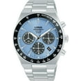 thumbnail image 1 of LORUS RZ525A Sports Solar Stainless Steel Chronograph - Blue, 1 of 1