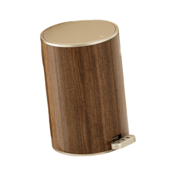 TISHITA Bathroom Trash Can with Lid Foot Pedal Garbage Bin Modern Wastebasket Kitchen Step Trash Can for Garage Entryway Office Study 12L