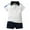 1-White, variant on PINQI Toddler Formal Outfit Sets 6M-4 Years Summer Kids Boys Solid Color Short Sleeve Shirt Tops Shorts Kids Gentleman Outfits Children Dress Suit(1-Black,6-12 Months