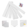 thumbnail image 4 of REOFLYUP 8 Bulletin Board Pin Board Strips in White Color for Simple Design Note Organizer, 4 of 8