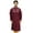 Maroon, variant on Atasi Men's Maroon Linen Long Kurta Casual Shirt Style Ethnic Wear-Medium