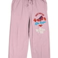 thumbnail image 2 of Wizard of Oz "There's No Place Like Home" Women's Pink Sleep Pajama Pants, 2 of 4