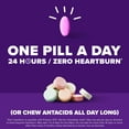thumbnail image 2 of Prilosec OTC Omeprazole 20mg Acid Reducer, Frequent Heartburn Medicine, Wildberry, 42 Count, 2 of 8