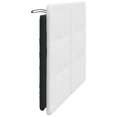 thumbnail image 4 of vidaXL Headboard Cushion White and black, 4 of 4