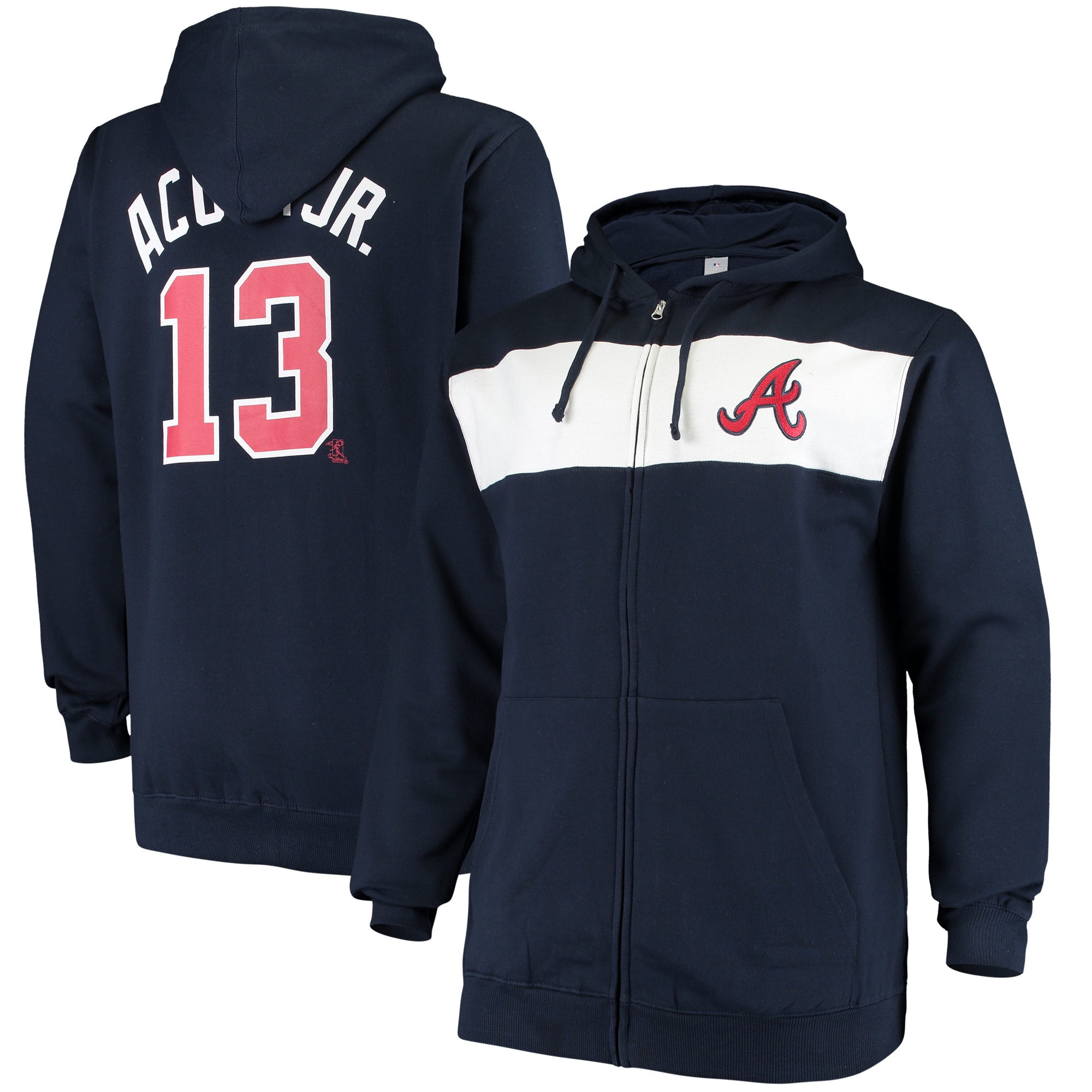 Atlanta Braves Authentic Collection Player TEK Fleece Big /& Tall Sizes
