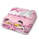 thumbnail image 2 of Mantas de felpa de la Pantera Rosa, mantas de viaje, dormitorio, sala de estar, sofá, oficina, 2 of 8