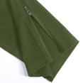 thumbnail image 7 of XUANTAOO Capri Leggings For Women 2026 Trendy Zipper Knee Length Trousers Summer Comfy Yoga Pants Lightweight Summer Pants Women Army Green Capri For Women, 7 of 7