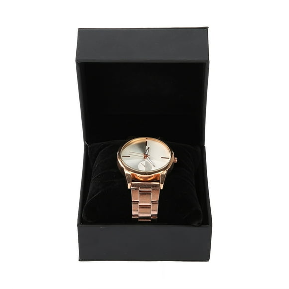 FAGINEY Black Watch Box, Watch Display Box, For Watch