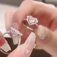 thumbnail image 4 of Collar de la suerte de amor rosa, guardián femenino, collar de amor en forma de corazón, nicho femenino, lujo ligero, regalo de novia, 4 of 6
