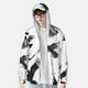 thumbnail image 2 of Balery Monochrome Flying Ravens Sudadera ligera de manga larga con capucha y protección solar UPF 50+ para hombre y mujer, ideal para pesca y running-Small, 2 of 7