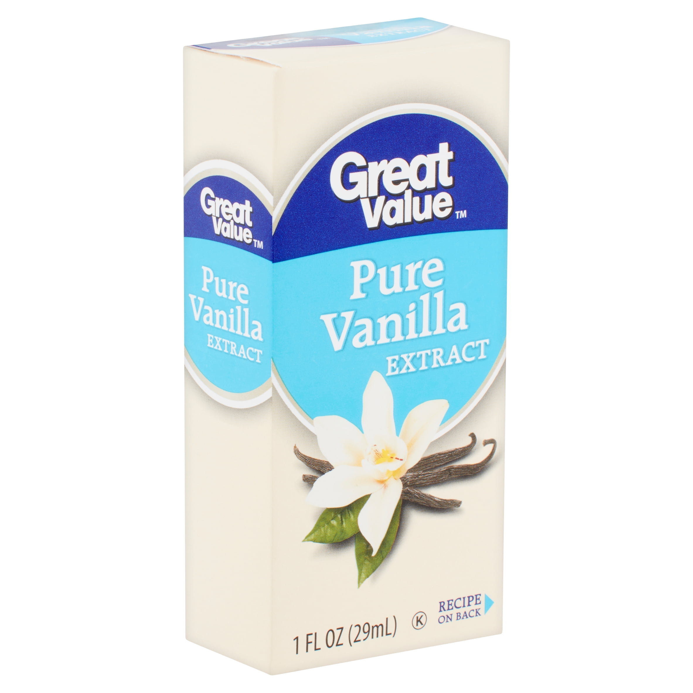 Great Value Pure Vanilla Extract 1 Fl Oz