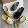 thumbnail image 2 of Zapatillas Unisex para mujer 2022, sandalias de playa de EVA, toboganes de verano para exteriores para mujer/hombre, zapatos antideslizantes para el baño y el hogar, zapatos suaves de talla grande Tan Jianjun  unisex, 2 of 2