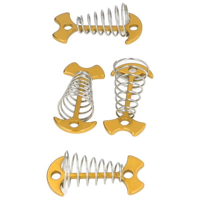 Canopy Pegs, Adjustable Sturdy Tent Stakes For Traveling Gold