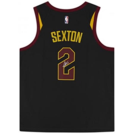 Framed Collin Sexton Autographed Cleveland Cavaliers Autographed Jordan Brand 2021 Black Statement Swingman Jersey - Fanatics Authentic Certified