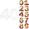 thumbnail image 1 of Charcuterie Cardboard Number Fillable Shaped Treat Decorative Box Anniversary Birthday Table Centerpiece (40 Style, 15inch), 1 of 5