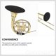 thumbnail image 3 of 1pc Trombone Horn Cover Musical Instrument Bell Cover Trombone Accessory, 3 of 4
