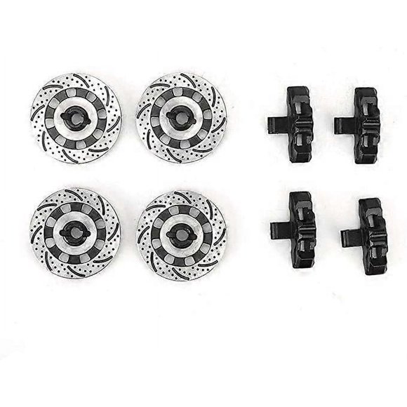 (black)life 1/7 RC Car Aluminum Alloy Wheel Brake Disc, RC Upgrade Part Fit for TRAXXAS Unlimited Desert Racer UDR