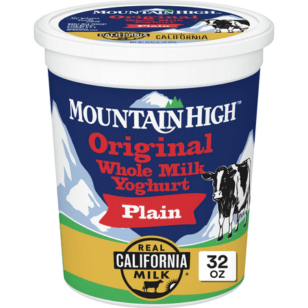 Mountain High, Original Style Yogurt, Plain, 32 oz