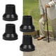 thumbnail image 1 of 4 piezas Puntas de muleta Puntas de bastón Accesorios Antideslizante Durable Heavy Duty Muleta Pies Cap para bastones Bastones de senderismo Personas de 14 mm Fernando Consejos para muletas, 1 of 8