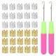 thumbnail image 2 of Juego de Herramientas para rastas, anillos para el pelo, gancho de cierre, agujas de ganchillo, accesorios para decoración del cabello, 2 of 5