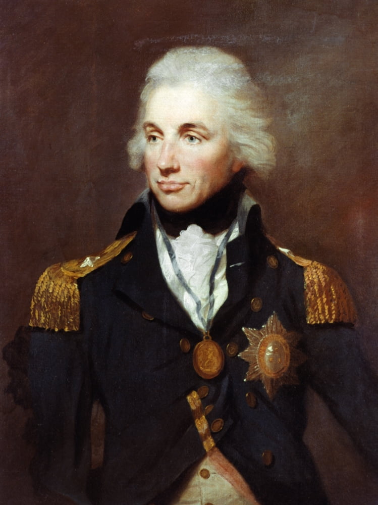 Horatio Nelson (1758-1805). /Nbritish Naval Officer. Oil On Canvas By ...