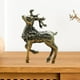 thumbnail image 4 of Deer Sculpture,Small Animal Statue Handmade Sculpture Ornament,Deer Miniature Figurine Artificial Animal Crafts,Home Office Desk Bookself Counter Decoration,Tabletop Statues Party Office Zulema Escultura de ciervo, 4 of 8