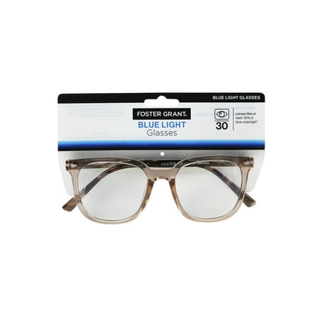 Foster Grant Square Fashion Blue Light Glasses