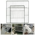 thumbnail image 1 of fastboy Pet Playpen Door Cage Metal Wire Indoor Fence Rabbit Puppy Expandable Panel Dense Black Grid, 1 of 9