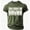 A01 Army Green, variant on erdimoy Funny Graphic Tees Men, You Might Be Drunk Slogan Shirts, Casual Short Sleeve Athletic Workout Tops