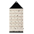 thumbnail image 1 of Cateissary Bolsa de calendario de Navidad, bolsa de almacenamiento reutilizable para colgar en la pared, organizador de almacenamiento de bolsas Almacenamiento y organización del hogar, 1 of 6