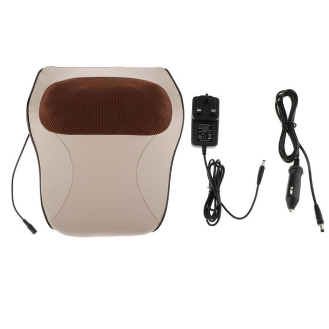Masajeador De Cuello Almohada Masaje De Amasamiento Profundo Alivio Del Dolor Muscular Oficina En Casa Sunnimix almohada masajeador de cuello