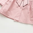 thumbnail image 5 of Vedolay Toddler Jacket Slim Fit Jacket Button Cardigan Coat Casual Loose Outerwear Pink,90, 5 of 5