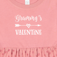 thumbnail image 4 of Inktastic Grammy Valentine Grandchild Girls Baby Dress, 4 of 5