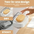 thumbnail image 4 of Elegant White Soap Container With Lid Practical Storage For Any Space, 4 of 8