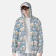 thumbnail image 2 of Balery Funny Cute Healthy Teeth Sudadera ligera de manga larga con capucha y protección solar UPF 50+ para hombre y mujer, ideal para pesca y running-Small, 2 of 7