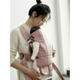 thumbnail image 2 of BabyBjorn Baby Carrier Mini, Woven, Dusty pink, 2 of 2