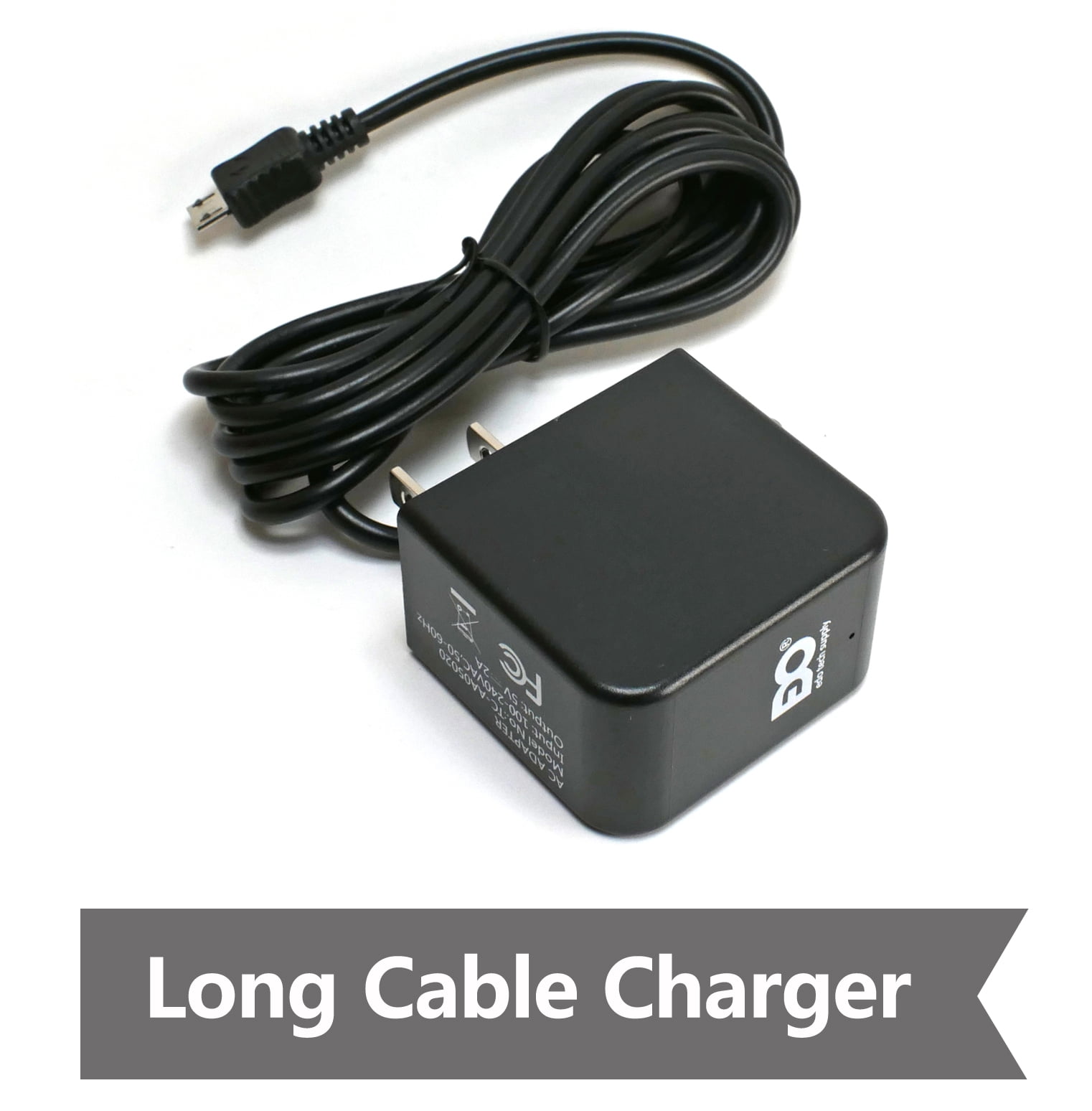 Edo Tech For Amazon Kindle Paperwhite Oasis Voyage Fire 7 Hd 8 10 Hdx 7 8 9 Tablet Clould Ereader Wall Charger 6 Ft Long Cable Micro Usb Compact Ac Power Adapter Walmart Com Walmart Com