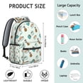 thumbnail image 4 of Japanese Food Students Backpack Sushi Roll Rice Fish Avocado School Bag with Sushi Party Cartoon Design, Comfortable and Adjustable Strap for Students, 4 of 5