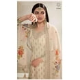 thumbnail image 3 of Women's Wear Stitched Pakistani Shalwar Kameez Suits Indian Designer Plazo Dress ( White, XS - 36 ), 3 of 4