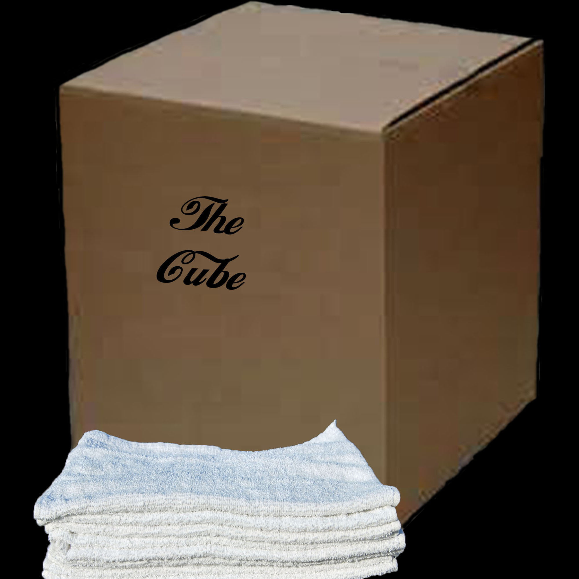 50 Lb BOX COTTON WHITE TERRY CLOTH CLEANING TOWELS JANITORIAL PLUMBERS RAGS
