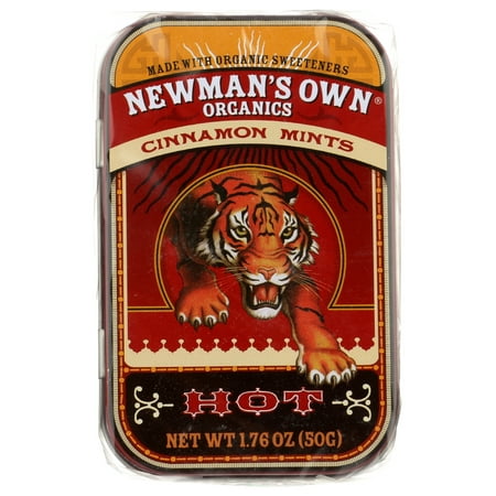 Newman'S Own Organics Mints Organic Cinnamon, 1.65 Oz
