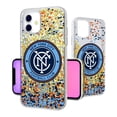 thumbnail image 5 of New York City FC iPhone Confetti Glitter Design Case, 5 of 7