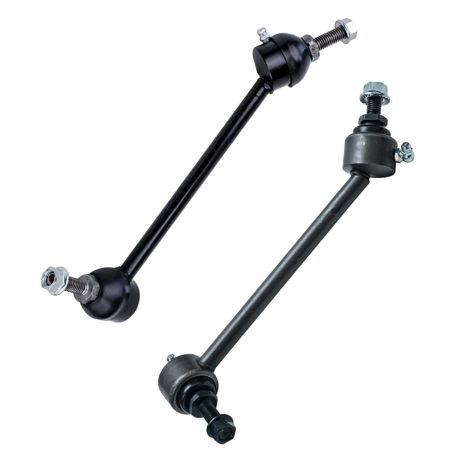 Detroit Axle - 4pc Rear Control Arms Kit for 02-05 Ford Thunderbird, 00-05 Lincoln LS, 2 Upper Control Arms w/Ball Joint 2 Sway Bar End Link 2002 2003 2004 2005 Replacement