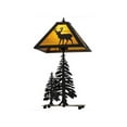 thumbnail image 4 of Meyda Tiffany 151433 Placid Deer 21" Tall Buffet Table Lamp - Bronze, 4 of 6