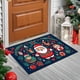 thumbnail image 4 of Ganfancp Navidad Tema de Invierno Alfombra Antideslizante Suciedad Resistente Alfombra de Entrada Absorbente Baño Alfombra de Entrada Puerta de Entrada Ofertas Del Día Sólo En Línea 1* Alfombrilla, 4 of 6