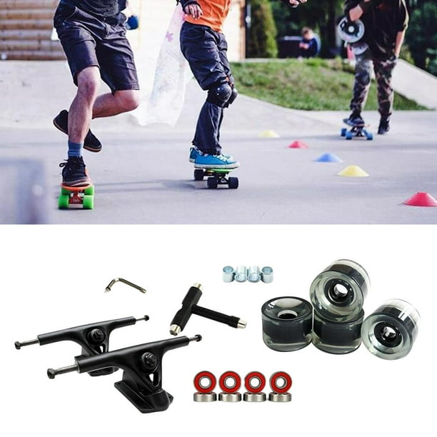 Camiones De Skate Macarena Ruedas De Monopatín De 52 Mm herramienta De reparación Negro