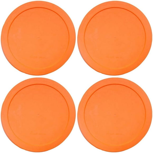 Idb | Lids For Pyrex And Anchor Round Glass Containers 4-Cups Blue-6 Pack