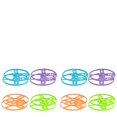 thumbnail image 1 of YWIYIUD 16 Pcs Jouets Disques Volants Réutilisables et Portatifs de 2,56 Pouces Adaptés aux Adultes et aux Ados Jouets Disques à Lancer Colorés et Durables pour Plage Cour Parc et Activités Extérieures Familiales Scolaires, 1 of 8