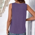 thumbnail image 5 of ZyeKqe Womens Tank Tops V Neck Ruched Cute Loose Fitted Casual Sleeveless Beach Vacation Summer Cami Tops, 5 of 6